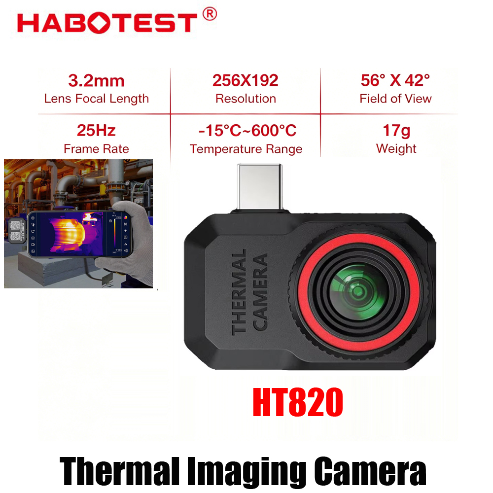 Thermal Imaging Camera Pcb Repair - كاميرا حرارية جديدة للهاتف HABOTEST HT820