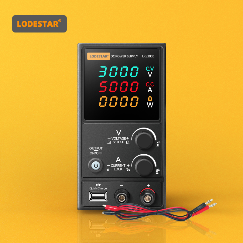 مزود طاقة منظم تيار مستمر LODE - مراجعة High Precision Dc Power Supply 30V 10A وسعره