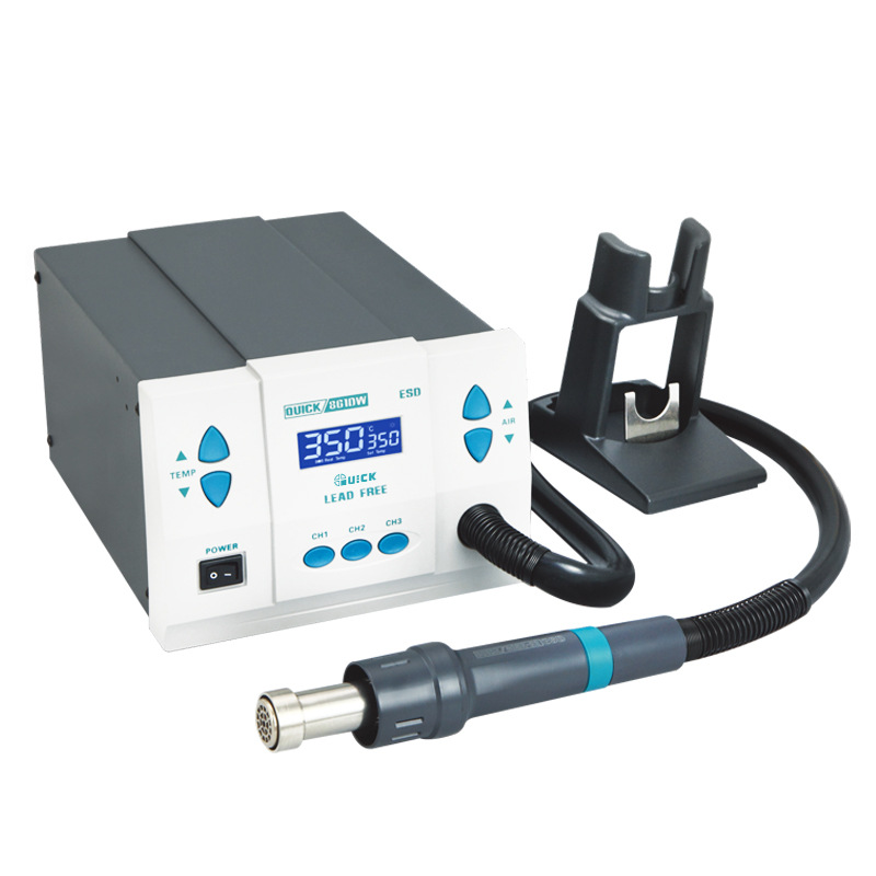 محطة لحام وإعادة إصلاح الهواتف - مراجعة Hot Air Rework Station 861Dw وسعره