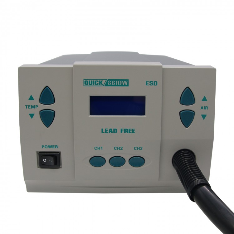 محطة إعادة العمل الرقمية للحام - مراجعة Hot Air Rework Station 861Dw وسعره