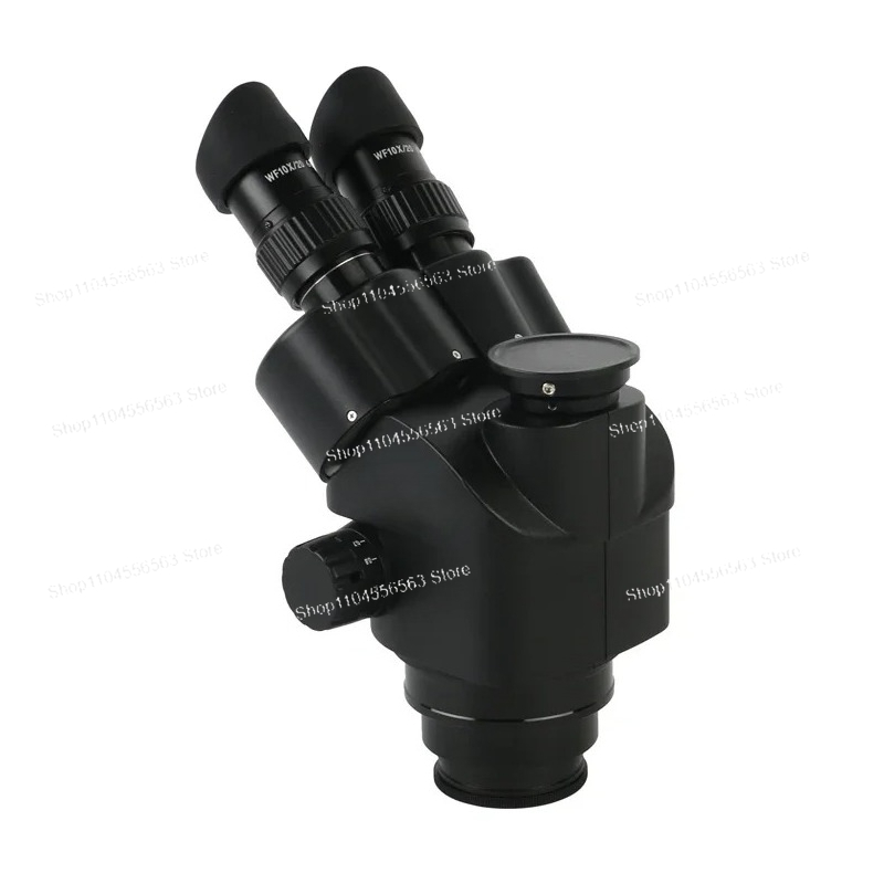 مجهر ستيريو ثلاثي العدسات للمخ - مراجعة Trinocular Stereo Microscope 7X-45X وسعره