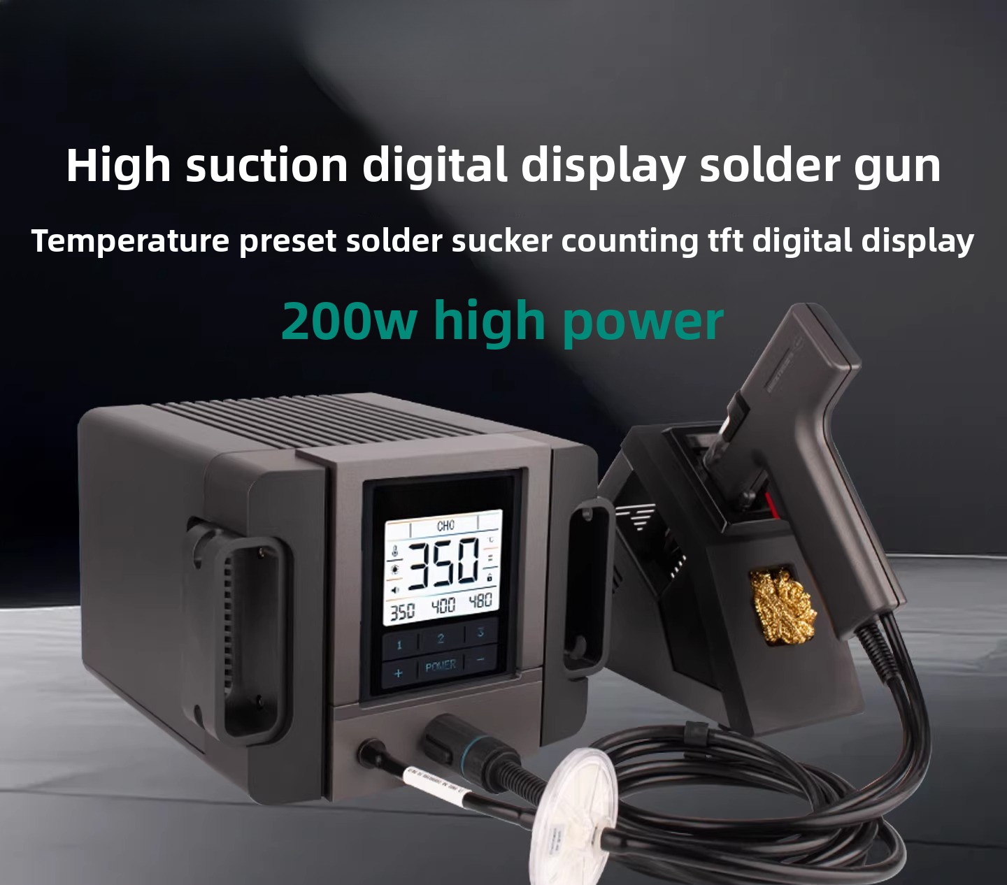 مضخة كهربائية لإزالة اللحام بق - مراجعة Desoldering Pump Electric Vacuum Station وسعره