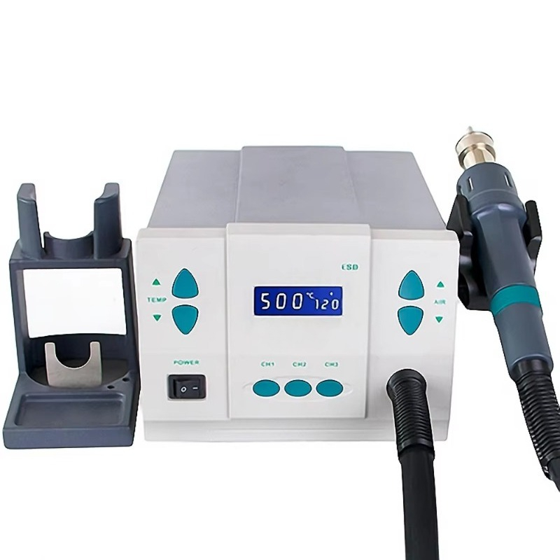 861DW، مسدس حراري أصلي بقوة 10 - مراجعة Hot Air Rework Station 861Dw وسعره