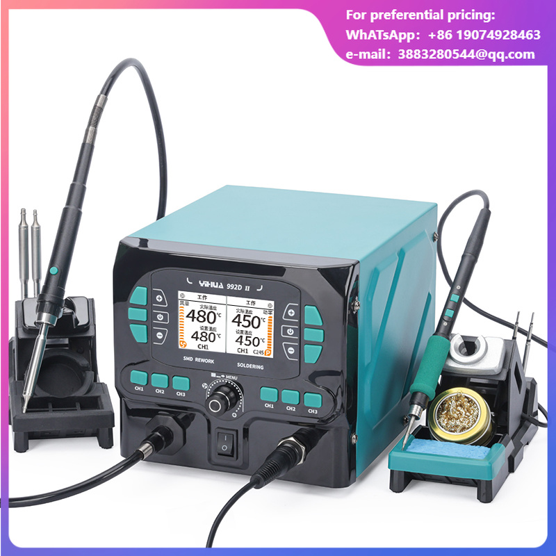 محطة إعادة العمل YIHUA 992D-II - مراجعة C210 Precision Soldering Station وسعره