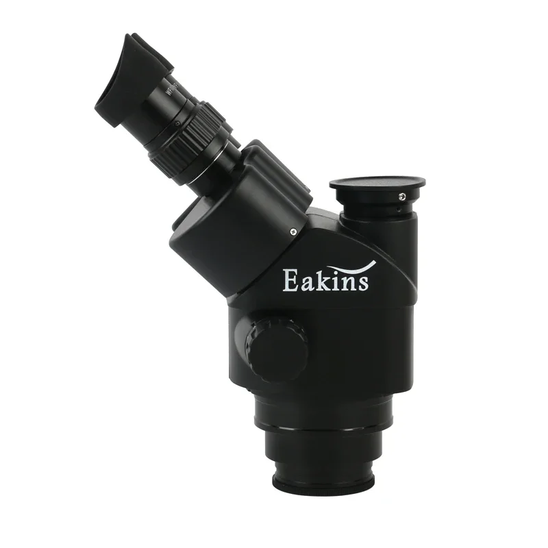رأس مجهر ستريو ثلاثي العدسات ب - مراجعة Trinocular Stereo Microscope 7X-45X وسعره