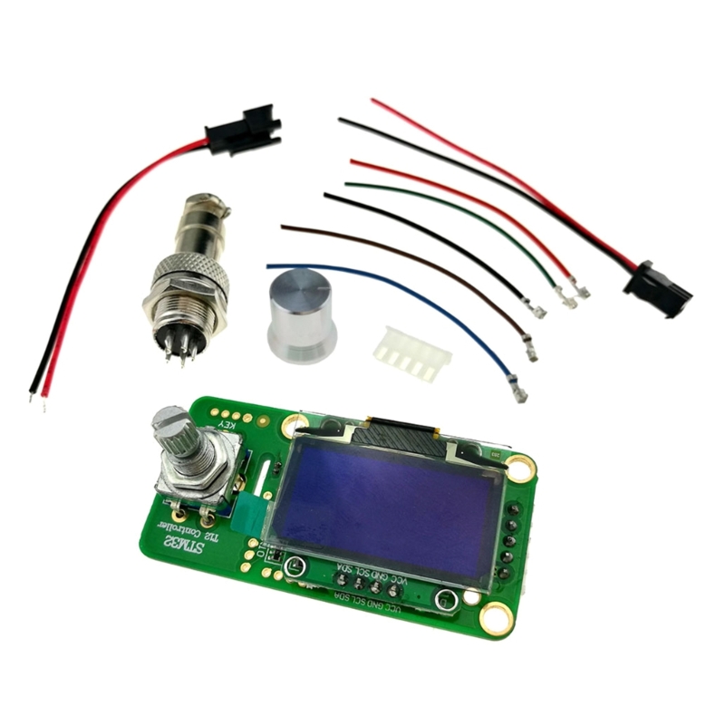 طقم محطة لحام رقمية ، وحدة تحك - مراجعة T12 Soldering Station Oled وسعره