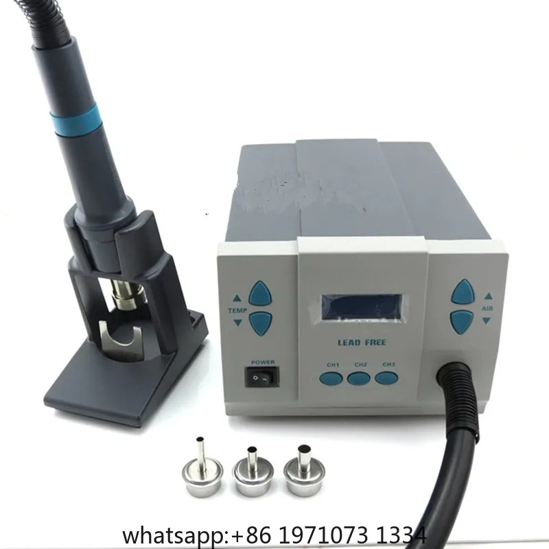 محطة لحام بالهواء الساخن 220 ف - مراجعة Hot Air Rework Station 861Dw وسعره