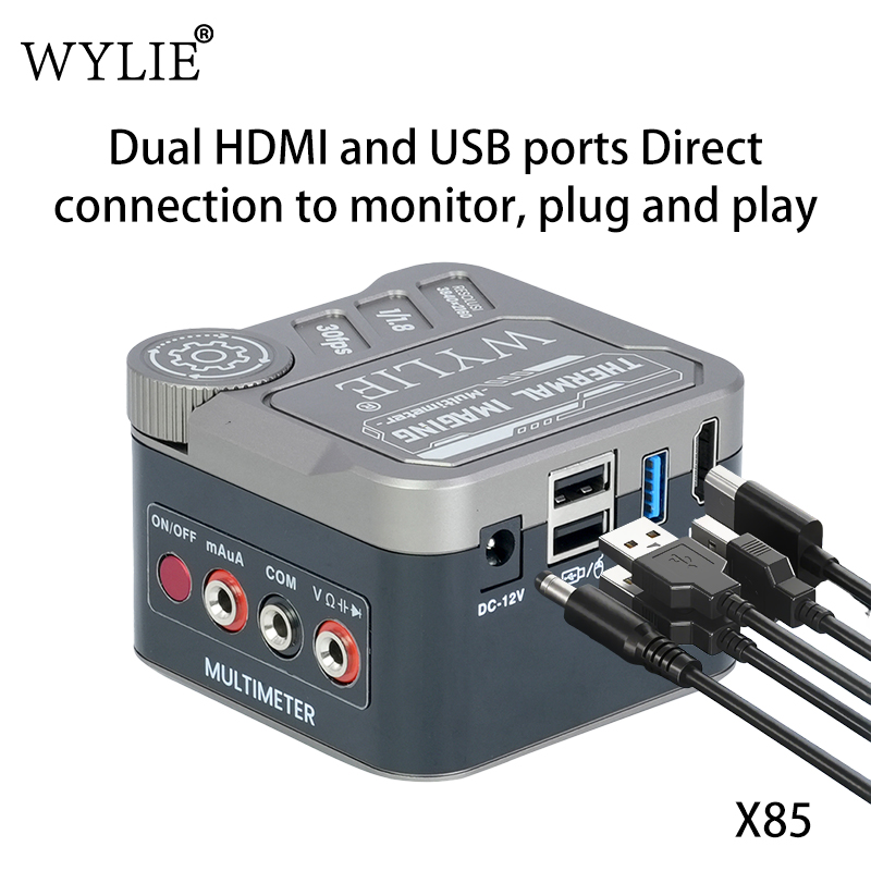 كاميرا مجهر صناعي WYLIE X85 بد - مراجعة Thermal Imaging Camera Pcb Repair وسعره