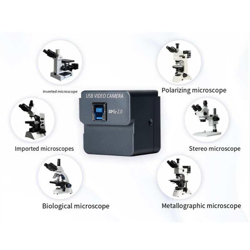 AED7-IMX كاميرا مجهر UVC USB م - مراجعة 4K Microscope Camera Sony Sensor وسعره