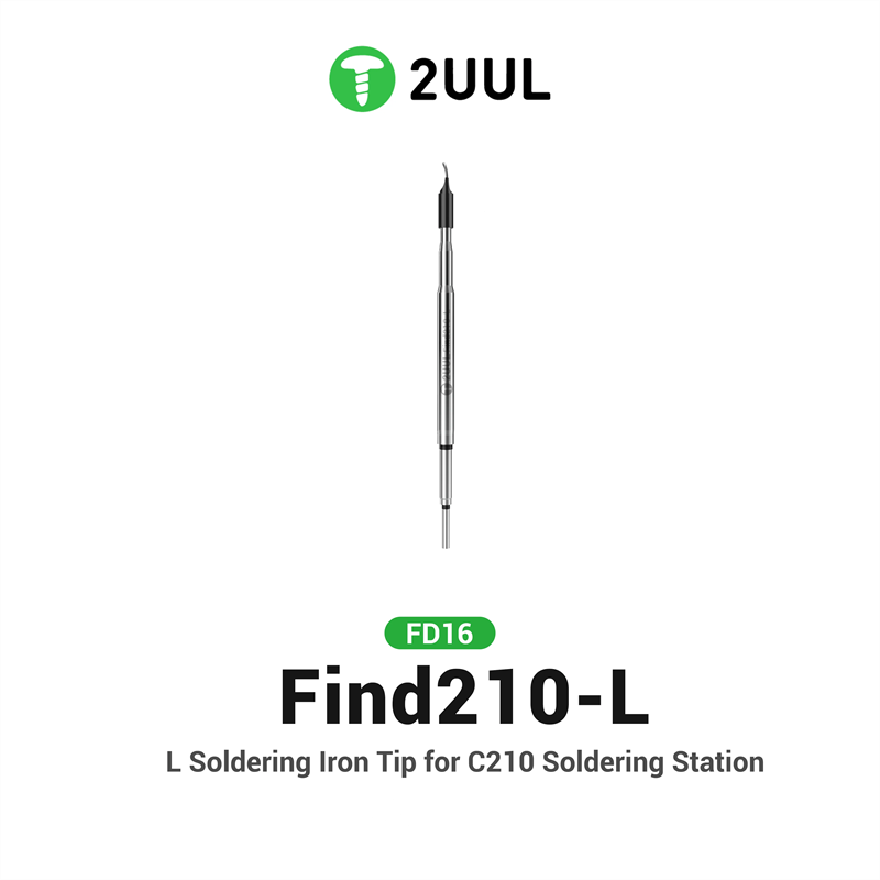 رأس لحام 2UUL FD16 Find210-L ب - مراجعة C210 Precision Soldering Station وسعره