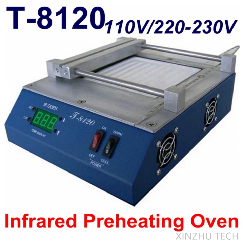 PUHUI T-8120 التسخين المسبق IR - مراجعة Infrared Bga Rework Station وسعره