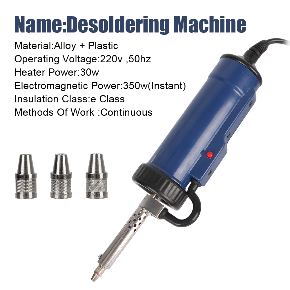 مضخة إزالة مع 3 فوهة شفط ، لحا - مراجعة Desoldering Pump Electric Vacuum Station وسعره